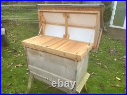 A Layens Bee Hive. Made by Hyde Hives UK. A minimal management Bee Hive
