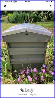 A Vintage Beehive, wooden