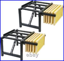 Adjustable Metal Bee Hive Stand 2 Pack Sturdy Beehive Stand Suitable for Hive
