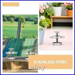Adjustable Stainless Steel Beehive Stand Durable Bee Hive Base for Outdoor Use