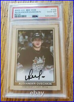 Alexander Ovechkin 2005 Bee Hive #102 RC, Red, Blue Beige all PSA 10's