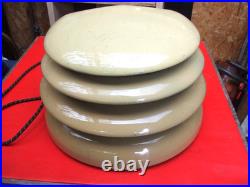 Antique 1930's Enamel Art Deco HMV Beehive Room Heater by Christian Barman Rare