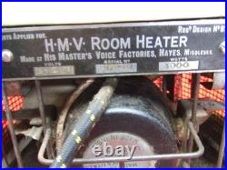 Antique 1930's Enamel Art Deco HMV Beehive Room Heater by Christian Barman Rare