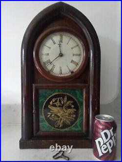 Antique American Beehive Gilbert Clock GWO