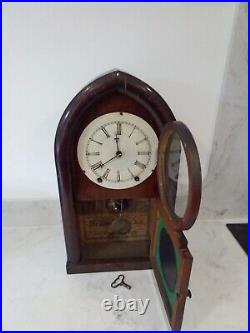 Antique American Beehive Gilbert Clock GWO