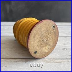 Antique Bee Skep Money Bank Naïve Folk Art Bee Hive Money Box C 1890