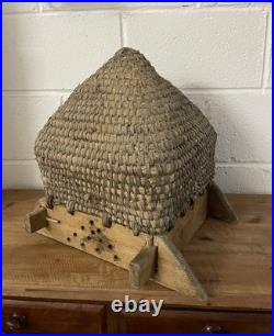 Antique French Bee Skep Beehive