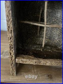 Antique French Bee Skep Beehive