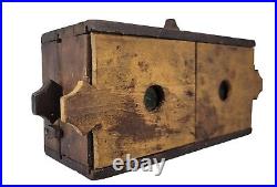 Antique INCREDIBLE QUEEN BEE BOX TRAP TRANSPORT Hive Apiary Treen Primitive