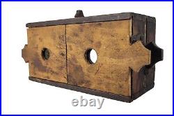 Antique INCREDIBLE QUEEN BEE BOX TRAP TRANSPORT Hive Apiary Treen Primitive