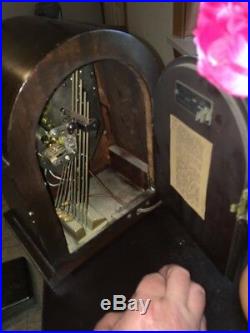 Antique Large Beehive Seth Thomas Chime Mantel Clock (electric) #408 Westbury