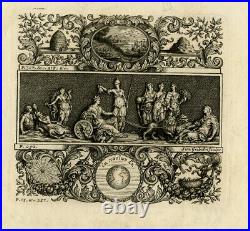 Antique Master Print-ALLEGORY-CHARAKTERISICKS-SHAFTESBURY-BEEHIVE-Gribelin-1700