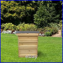 Assembled National Bee Hive Pine Bee Keeping 2 Super 1 Brood Beekeeping Apiary