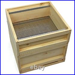 Assembled National Bee Hive Pine Bee Keeping 2 Super 1 Brood Beekeeping Apiary