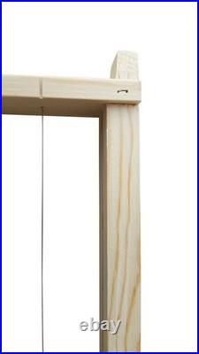 Assembled Wax Embedded Full Depth New Zealand pine Beehive Frames