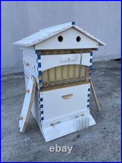 Auto Flow Hive Beehive Starter Kit with 7x Flow Frames for Beekeeping Painted