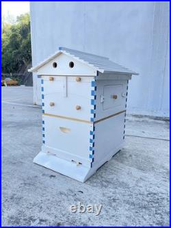 Auto Flow Hive Beehive Starter Kit with 7x Flow Frames for Beekeeping Painted