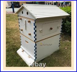 Auto Flow Hive Beehive Starter Kit with 7x Flow Frames for Beekeeping Painted