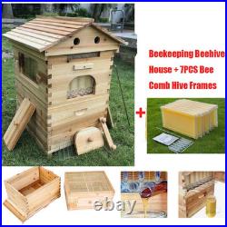 Auto Flow Honey Beehive 7 Flow Frames Cedarwood Beehive UK Beekeeping