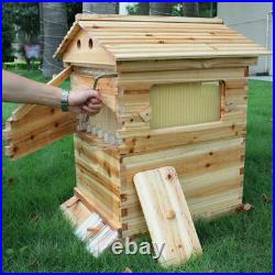 Auto Flow Honey Beehive 7 Flow Frames Cedarwood Beehive UK Beekeeping