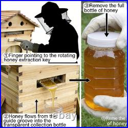 Auto Flow honey beehive set (wooden beehive + 7x flow frames)