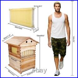 Auto Flow honey beehive set (wooden beehive + 7x flow frames + brood frames)