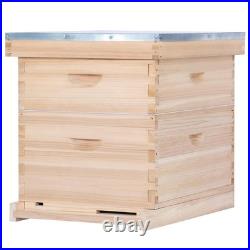 BEEINN 10 Frame Bee Hive Starter Kit Complete