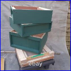 BEE HIVE, NATIONAL, HAND BUILT, BESPOKE, COMPLETE incl. Frames & Foundation