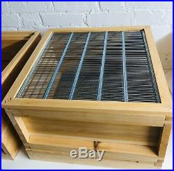 BS National Beehive FULL SET Cedar, 30 Frames & 30 Wax foundation & Hive Tool