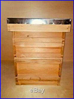 BS National Beehive, Full Set, Anatolian Cedar wood, Solid, No Glue or Chemicals