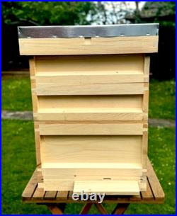 BS National beehive Anatolian Pine 2nd grade Full Set & Landing Board Flatpack
