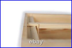 B. S. NATIONAL BEEHIVE FLAT PACKED SET Pine 2 Super 1 Brood