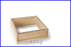 B. S. NATIONAL BEEHIVE FLAT PACKED SET Pine 2 Super 1 Brood
