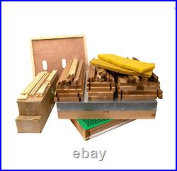 B. S National 1st Grade Western Cedar Hive with 2 Supers, Frames & Foundation