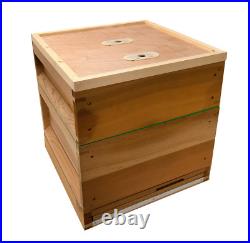 B. S National 1st Grade Western Cedar Hive with 2 Supers, Frames & Foundation