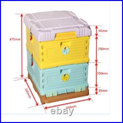 BeeHive Plastic Langstroth 2 Layers (no Any Frames) INSULATED Plastic Beehive