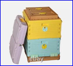 BeeHive Plastic Langstroth 2 Layers (no Any Frames) INSULATED Plastic Beehive