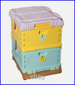 BeeHive Plastic Langstroth 2 Layers (no Any Frames) INSULATED Plastic Beehive