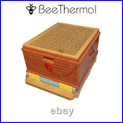 BeeThermal Langstroth Full Beehive Kit -Insulated HDPE Red/Brown