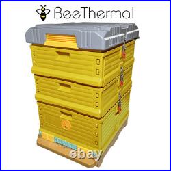 BeeThermal Langstroth Full Beehive Kit -Insulated HDPE Yellow