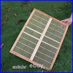 Bee Frames House Super 2-Layer Bee Keeping Box House use for 7PCS Brood Hive UK