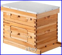 Bee Hive, 10 Frame Complete Beehive Kit, Dipped in 100% Natural Beeswax I