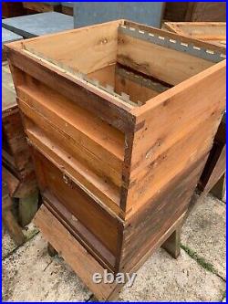 Bee Hive. Cedar. National 14x12. With Two Supers. With Stand. Used