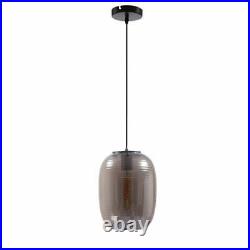 Bee Hive Smoky Amber Glass Pendant Ceiling Light E27 Smoky- Amber TEKLED