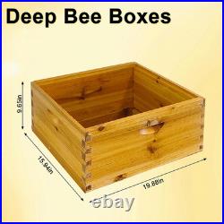 Bee Hives Coated Bee Hive Starter Kit 10-Frame Langstroth Beehive