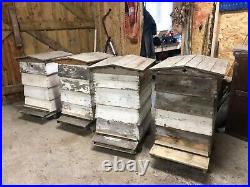 Bee hive original period traditional bee hive. Barn find includes the internals