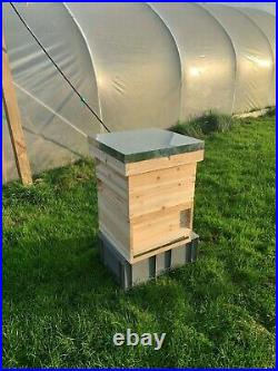 Beehive B. S National Pine Hive With 2 Supers