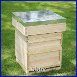 Beehive Box Beekeeping Honey with Super & Brood Bee Hive Frames Bee Keeping Box