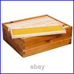 Beehive Box Langstroth Medium Super Assembled 10 Frame Wax Coated Sale