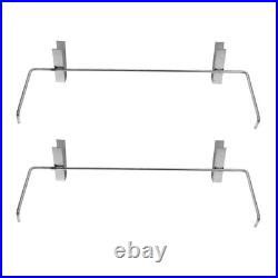 Beehive Frame Holder Set 2Pcs Reusable Stainless Steel Hive Frame Support Stand